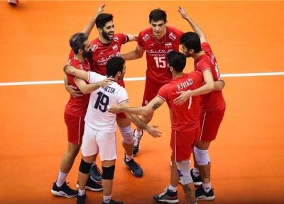 رده بندی جدید فدراسیون جهانی والیبال، والیبال ایران در رده هشتم