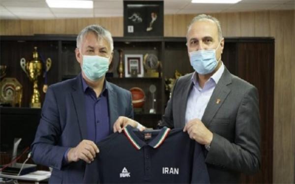 سفیرصربستان به دیدار رئیس فدراسیون بسکتبال ایران رفت